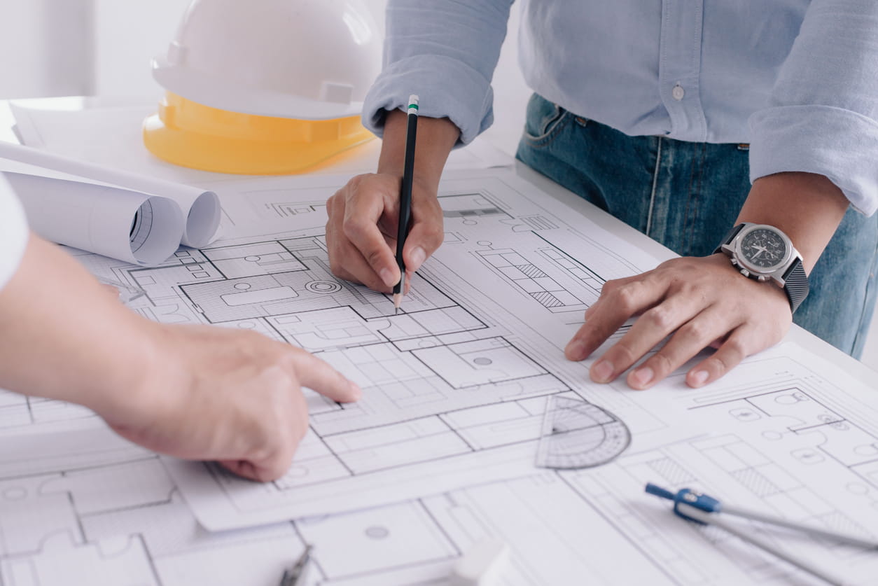 design development for architectural plans